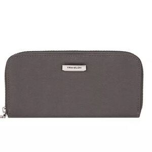 Travelon RFID Blocking Zip Wallet bag